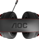 AOC - AUDIFONONOS AOC GH300 USB RGB-LED GAMING