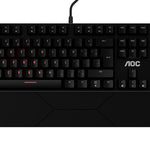 AOC - GAMING FULL RGB MECHANICAL KEYBOARD, 104-KEY OUTEMU BLUE SWITCHES