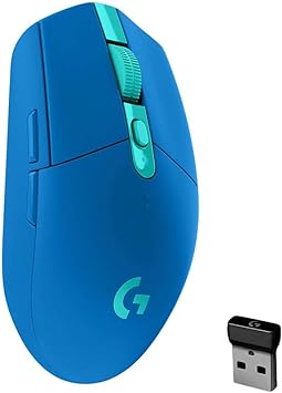 MOUSE GAMER LOGITECH, INALAMBRICO, PROGRAMABLE AZUL G304