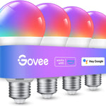 GOVEE - SET DE FOCOS INTELIGENTES 4 PIEZAS RGB PROGRAMABLE CON ALEXA