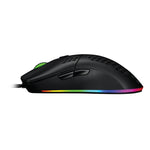 GAME FACTOR - MOUSE GAME FACTOR OPTICO 7 BOTON(ES) NEGRO CABLE 16000 DPI