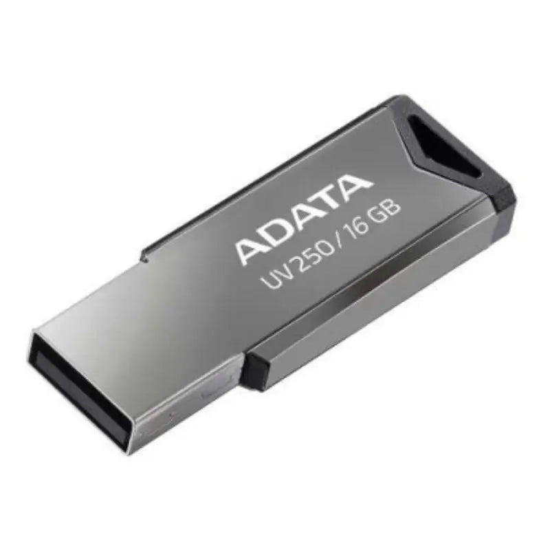 MEMORIA USB 2.0 ADATA AUV250-16G-RBK, PLATA, 16 GB, USB TIPO A