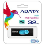 MEMORIAS USB ADATA UV220, NEGRO, 32 GB, NGRO, CYAN