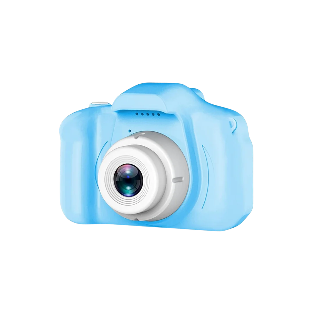 CAMARA INFANTIL PARA NIÑOS COLOR AZUL 1080P HD