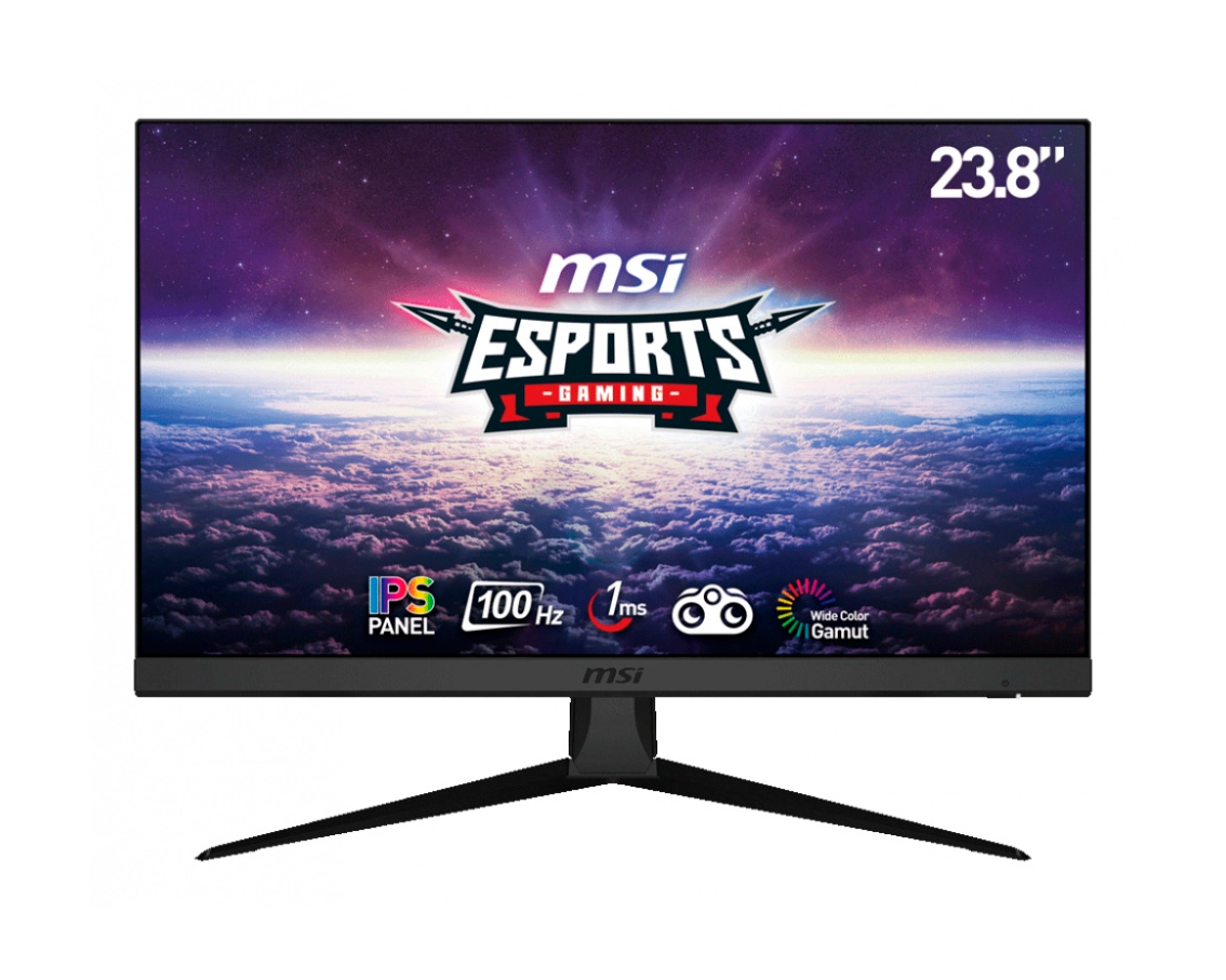 MSI 23.8" 75 HZ IPS FHD IPS MONITOR 5 MS (GTG)