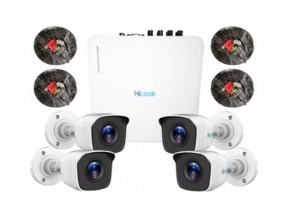 SISTEMA COMPLETO DE CCTV HILOOK 720P