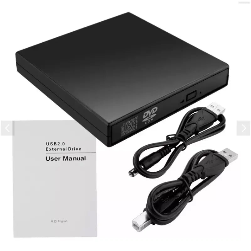 LECTOR Y QUEMADOR DE CD, LECTOR DVD CON38 USB 2.0 ELE-GATE NEGRO