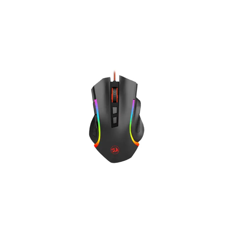 MOUSE GAMER REDRAGON OPTICO GRIFFIN M607 ERGONOMICO RGB ALÁMBRICO USB-A NEGRO