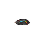 MOUSE GAMER REDRAGON OPTICO GRIFFIN M607 ERGONOMICO RGB ALÁMBRICO USB-A NEGRO