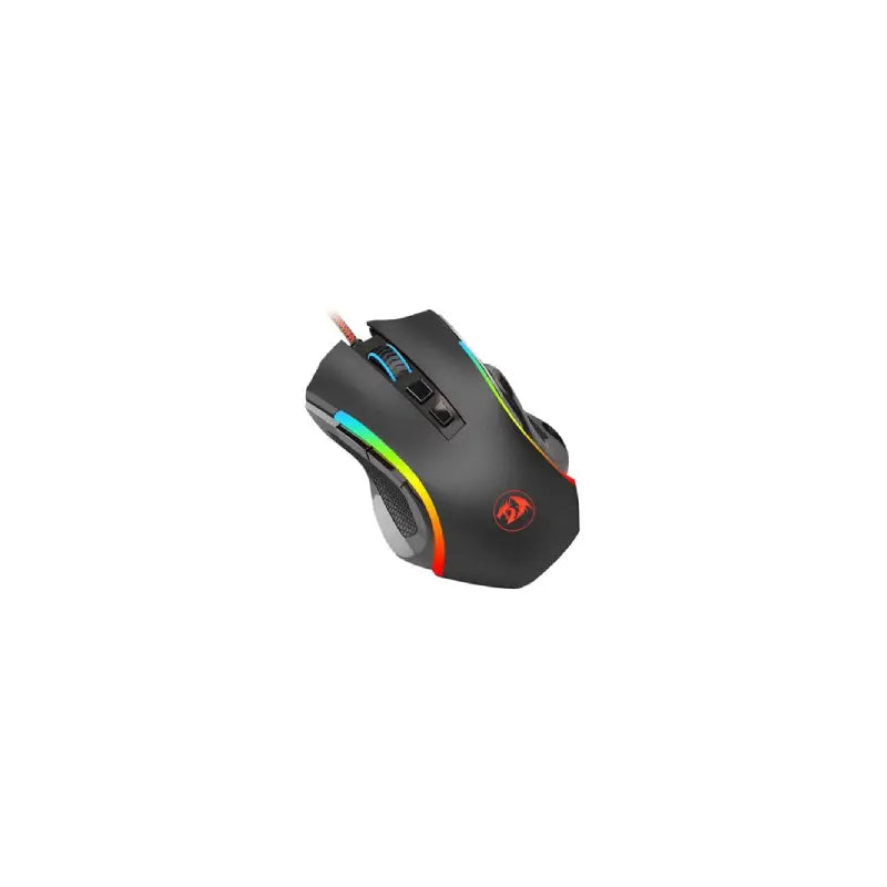 MOUSE GAMER REDRAGON OPTICO GRIFFIN M607 ERGONOMICO RGB ALÁMBRICO USB-A NEGRO