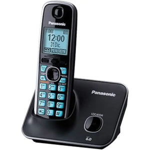 TEFONO INALÁMBRICO PANASONIC KX-TG4112MEB, ESCRITORIO, NEGRO LCD