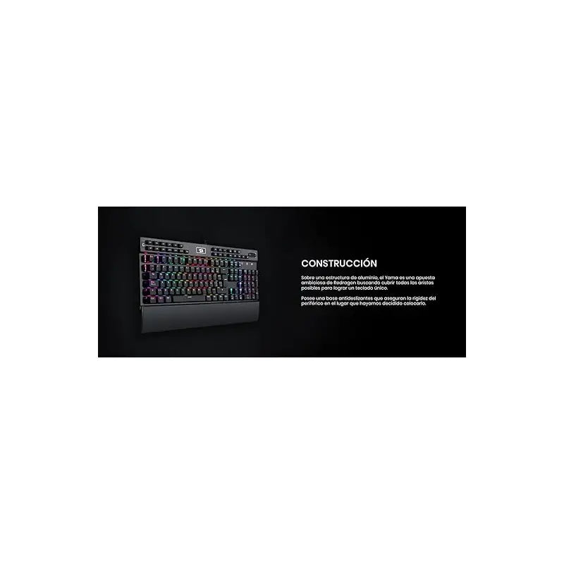 TECLADO GAMER MECANICO REDRAGON K550 YAMA SWITCH RED 100% ESPANOL