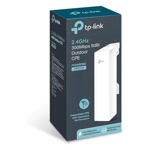 ACCESS POINT TP-LINK CPE210 9DBI POE EXTERIOR 5KM 300MBPS