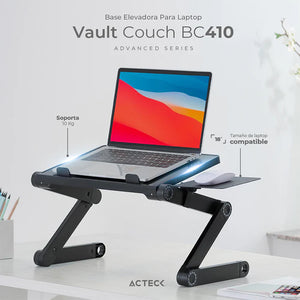 ACTECK - BASE ELEVADORA VAULT COUCH BC410 PARA MONITOR