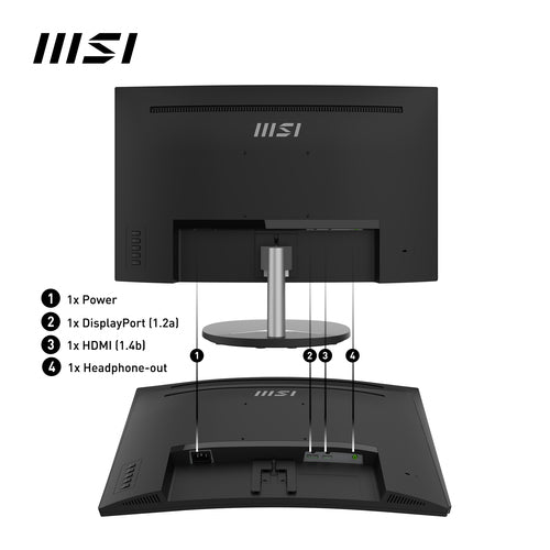 MSI - 23.6 75 HZ VA FHD BUSINESS & PRODUCTIVITY MONITOR